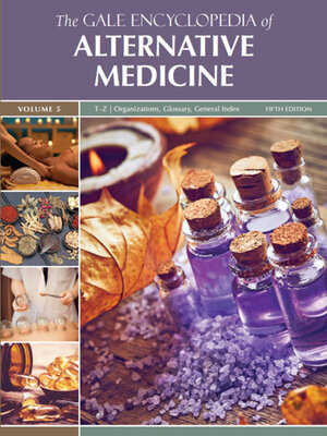 cover image of Gale Encyclopedia of Alternative Medicine
